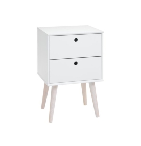 Drawer Solid Wood Nightstand