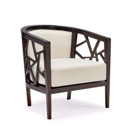 White Wooden Arm Chairs