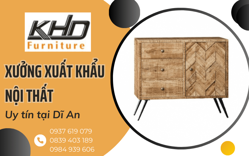 xưởng xuất khẩu nội thất